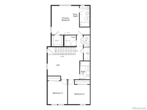 Floorplan - 20876 E 61st Dr, Aurora, CO 80019 photo 1 of 1
