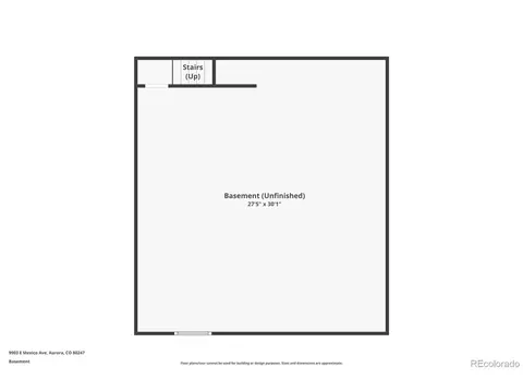 Floorplan - 9903 E Mexico Ave, Denver, CO 80247 photo 3 of 3