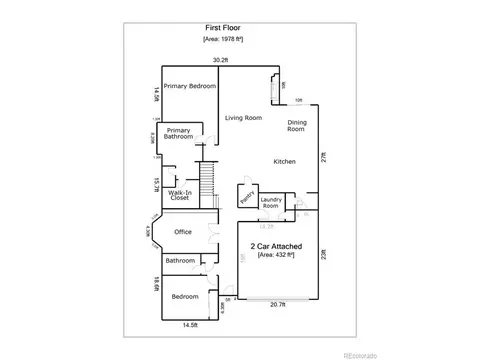 Floorplan - 26534 E Links Pl, Aurora, CO 80016 photo 1 of 2