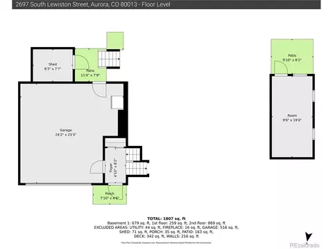 Floorplan - Undisclosed, Aurora, CO 80013 photo 2 of 4