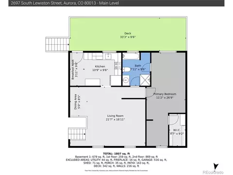 Floorplan - Undisclosed, Aurora, CO 80013 photo 1 of 4