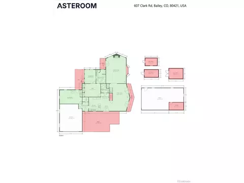 Floorplan - 607 Clark Rd, Bailey, CO 80421 photo 1 of 3