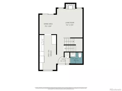 Floorplan - 8711 Carr Loop, Arvada, CO 80005 photo 1 of 2
