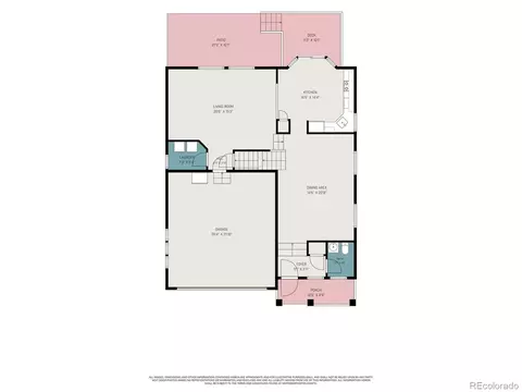 Floorplan - 20305 E Vassar Ave, Aurora, CO 80013 photo 1 of 3