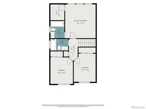 Floorplan - 20305 E Vassar Ave, Aurora, CO 80013 photo 2 of 3