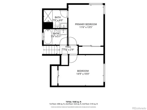 Floorplan - 19003 E Oxford Dr, Aurora, CO 80013 photo 3 of 4