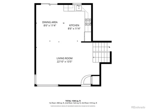 Floorplan - 19003 E Oxford Dr, Aurora, CO 80013 photo 2 of 4