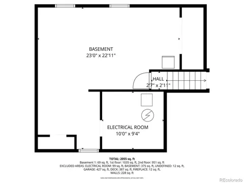 Floorplan - 17013 E Berry Pl, Centennial, CO 80015 photo 1 of 3