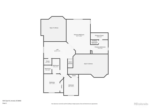 Floorplan - 5547 Quail St, Arvada, CO 80002 photo 1 of 3