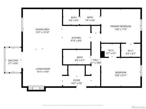 Floorplan - 9700 E Iliff Ave #D41, Denver, CO 80231 photo 1 of 1