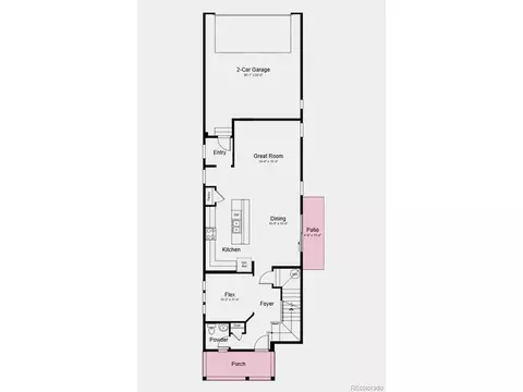 Floorplan - 6821 E 148th Dr, Thornton, CO 80602 photo 1 of 3