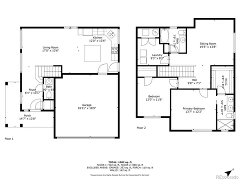 Floorplan - 19051 E 55th Ave, Denver, CO 80249 photo 3 of 3