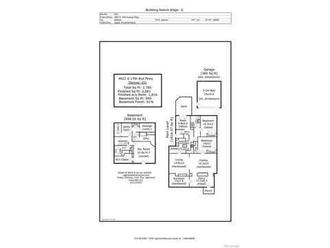 Floorplan - 4621 E 17th Avenue Pkwy, Denver, CO 80220 photo 2 of 2