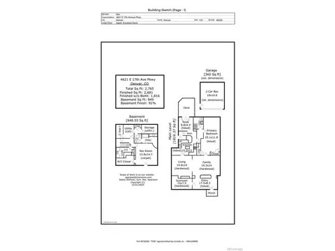 Floorplan - 4621 E 17th Avenue Pkwy, Denver, CO 80220 photo 1 of 2