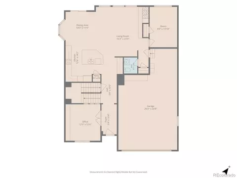 Floorplan - 25341 E Ottawa Dr, Aurora, CO 80016 photo 1 of 4