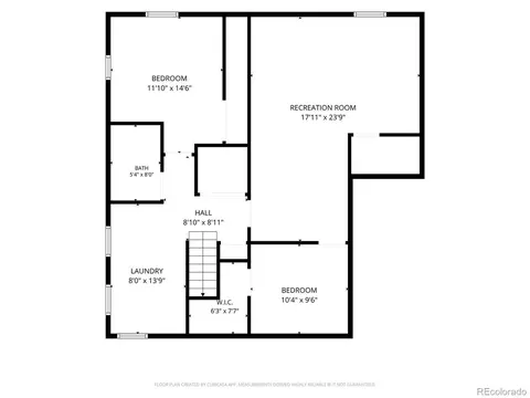 Floorplan - 1295 Forest St, Denver, CO 80220 photo 1 of 3