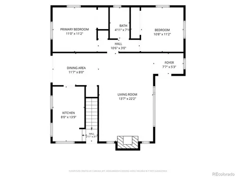 Floorplan - 1295 Forest St, Denver, CO 80220 photo 2 of 3