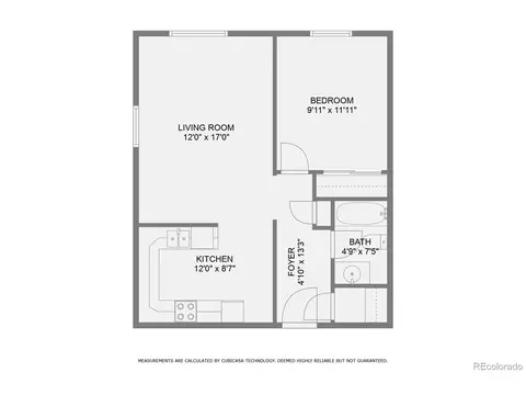 Floorplan - Undisclosed, Denver, CO 80218 photo 1 of 1