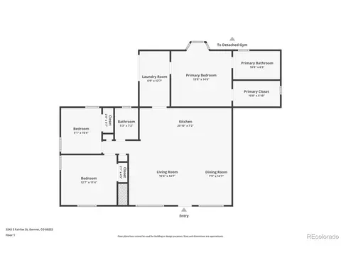 Floorplan - Undisclosed, Denver, CO 80222 photo 1 of 3
