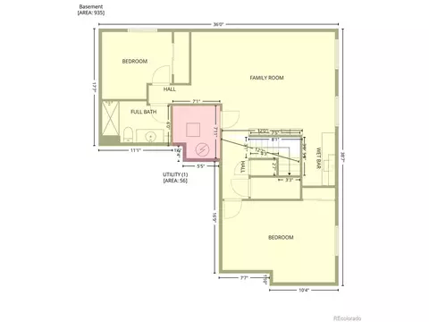 Floorplan - 13796 Park Meadows Dr, Peyton, CO 80831 photo 3 of 3