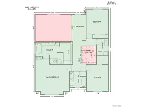 Floorplan - 13796 Park Meadows Dr, Peyton, CO 80831 photo 2 of 3