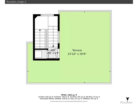 Floorplan - 1240 E 35th Ave, Denver, CO 80205 photo 5 of 5