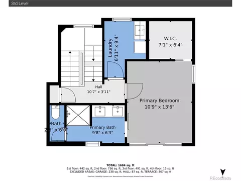 Floorplan - 1240 E 35th Ave, Denver, CO 80205 photo 4 of 5