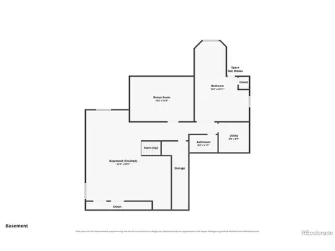 Floorplan - 18093 E Alamo Dr, Centennial, CO 80015 photo 3 of 3