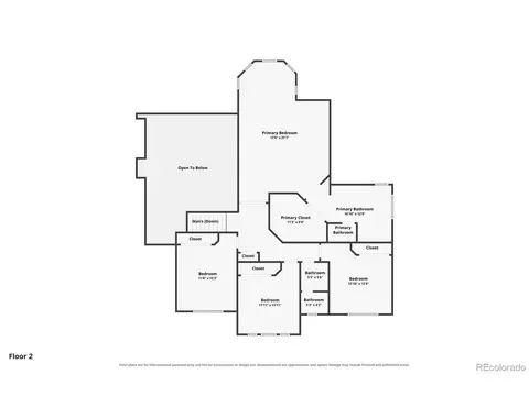 Floorplan - 18093 E Alamo Dr, Centennial, CO 80015 photo 2 of 3