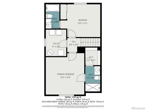 Floorplan - 18643 E 50th Pl, Denver, CO 80249 photo 2 of 2