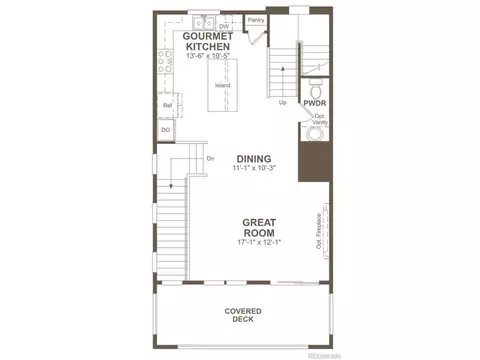 Floorplan - Undisclosed, Centennial, CO 80112 photo 1 of 2