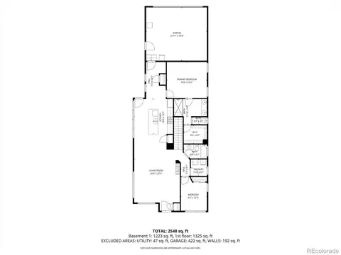 Floorplan - 10076 E 63rd Ave, Denver, CO 80238 photo 1 of 2