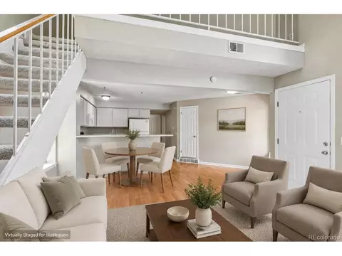 Living - 13843 E Lehigh Ave #B, Aurora, CO 80014 photo 4 of 9