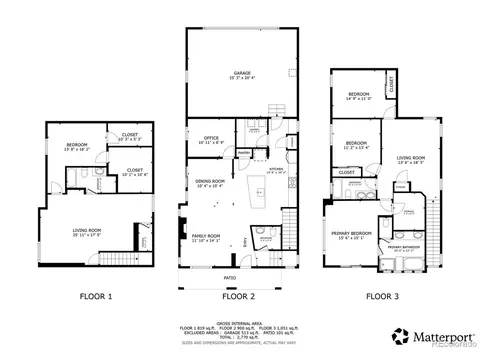 Floorplan - 8785 E 55th Ave, Denver, CO 80238 photo 1 of 2
