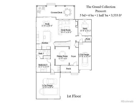 Floorplan - 24704 E Kettle Ct, Aurora, CO 80016 photo 2 of 2