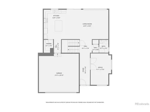 Floorplan - 22238 E 45th Pl, Aurora, CO 80019 photo 1 of 4
