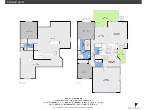 Floorplan - 15976 Double Eagle Dr #A, Morrison, CO 80465 photo 3 of 3