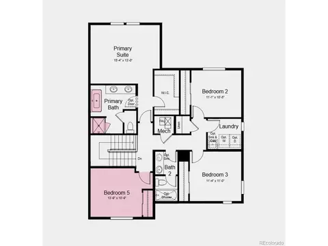 Floorplan - 14814 E 148th Ave, Thornton, CO 80602 photo 1 of 2