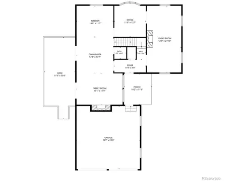Floorplan - 1231 Nova Rd, Pine, CO 80470 photo 3 of 3