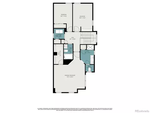 Floorplan - 9058 E 23rd Ave, Denver, CO 80238 photo 2 of 3