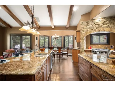 Kitchen - 7538 Sanger Way, Morrison, CO 80465 photo 5 of 6
