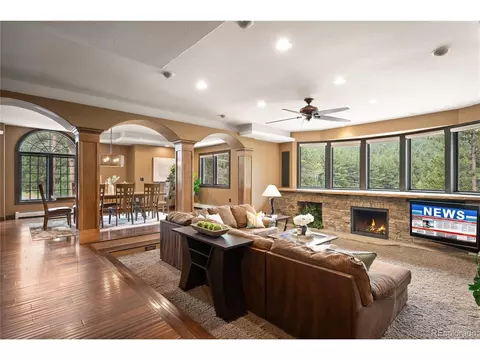 Living - 7538 Sanger Way, Morrison, CO 80465 photo 5 of 7