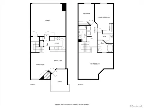 Floorplan - 8791 Allison Dr #E, Arvada, CO 80005 photo 1 of 1