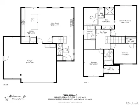 Floorplan - 18295 E 52nd Pl, Denver, CO 80249 photo 3 of 4