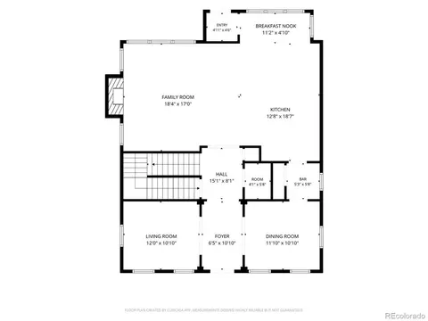 Floorplan - 8131 E 33rd Ave, Denver, CO 80238 photo 1 of 4
