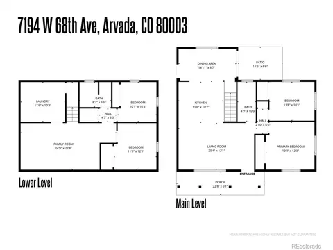 Floorplan - 7194 W 68th Ave, Arvada, CO 80003 photo 1 of 1