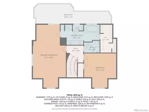 Floorplan - 16819 Easter Ave, Foxfield, CO 80016 photo 3 of 3