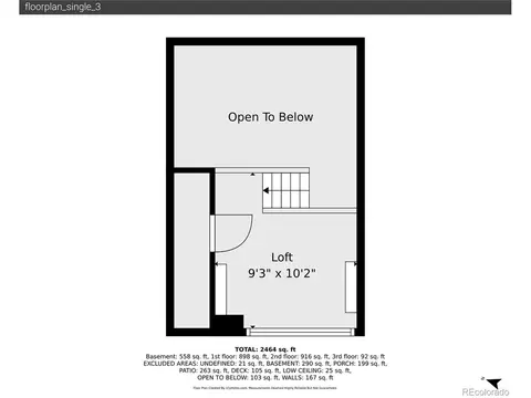 Floorplan - 1748 Blake St, Denver, CO 80202 photo 4 of 5