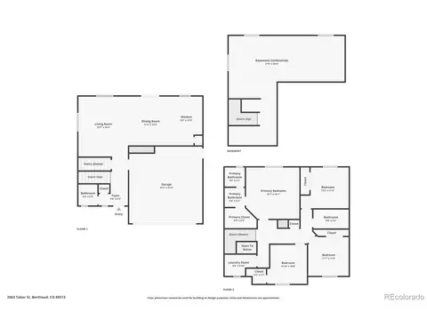 Floorplan - 2063 Tabor St, Berthoud, CO 80513 photo 1 of 1