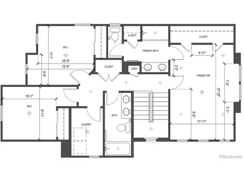 Floorplan - 3656 Willow St, Denver, CO 80238 photo 2 of 3